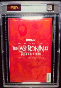 2024 IDW Comics TMNT: The Last Ronin II #1 3D Lenticular Variant, PSA GM 10