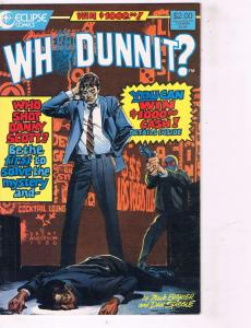 Lot of 3 Who Dunnit Eclipse Comic Books # 1 2 3 Super Heroes AD39