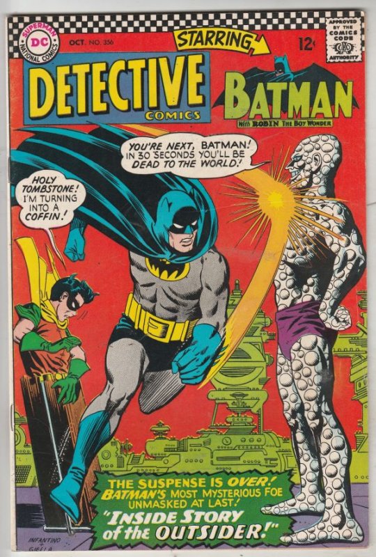 Detective Comics #356 (Oct-66) NM- High-Grade Batman