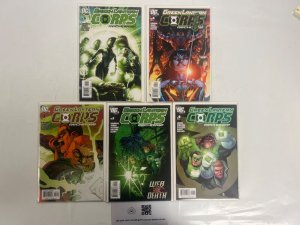 5 Green Lantern Corps DC Comic Books # 1 2 3 4 5 Batman Superman Flash 59 RC37