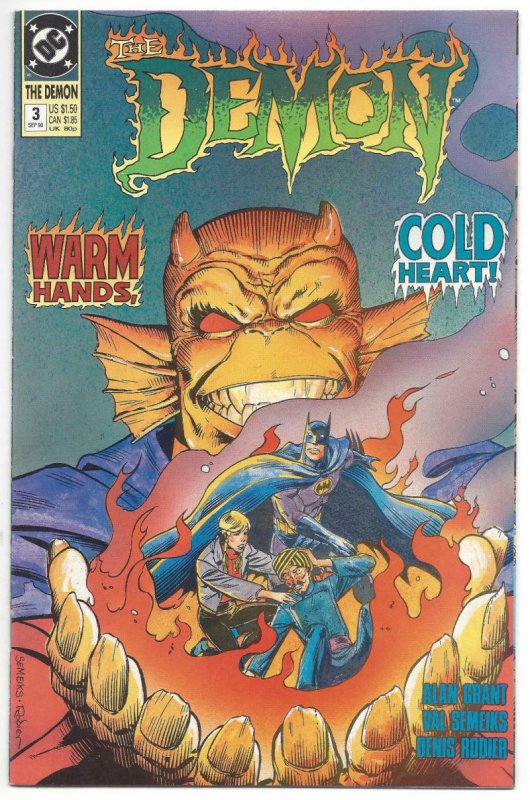 DEMON #3, VF/NM, Alan Grant, 1990, Sins of the Father, Batman, more DC in  store | Comic Books - Copper Age, DC Comics, Demon / HipComic