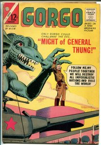 Gorgo #22-1965-Charlton-Fight The Commies-based on the MGM movie-VG