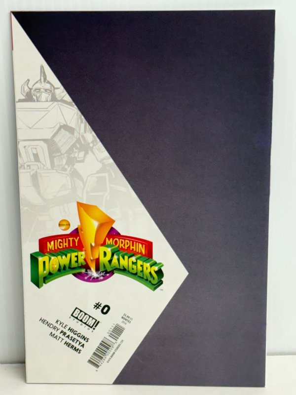Mighty Morphin Power Rangers #0 Cover B (2016)
