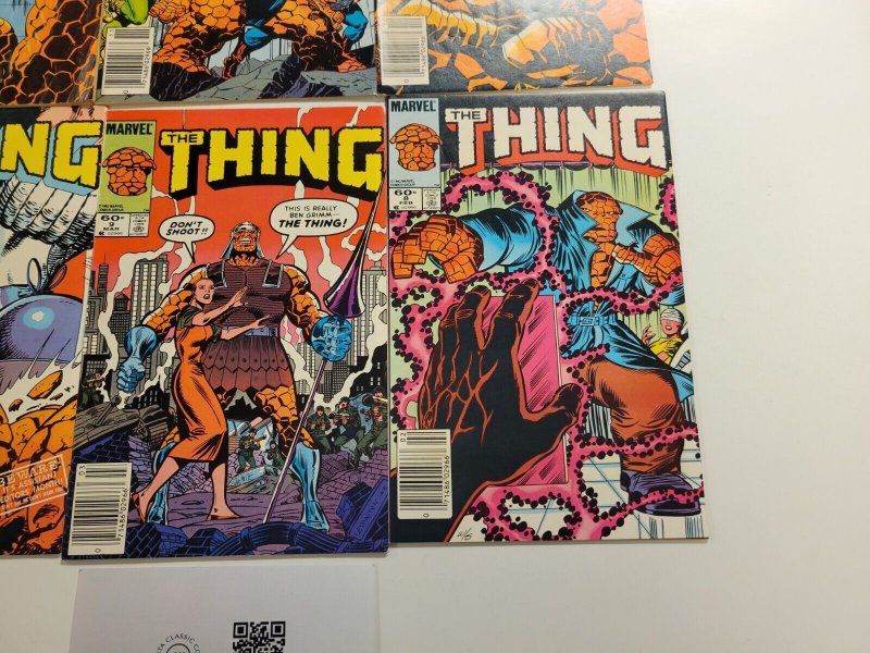 6 Marvel Comic Books The Thing #3 5 6 7 8 9 24 SM3