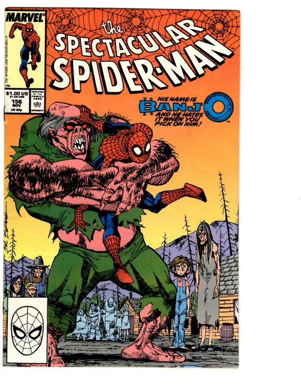 4 The Spectacular Spider-Man Marvel Comic Books # 153 154 155 156 Conway BH21