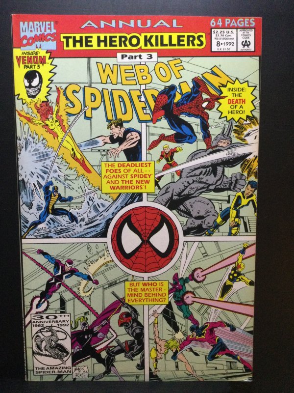 Web of Spider-Man Annual #8 Direct Edition (1992)