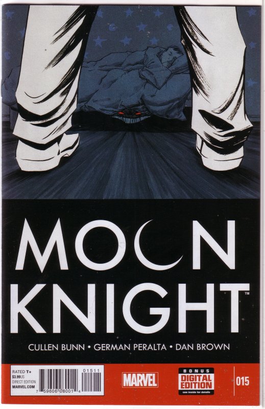 Moon Knight (vol. 5, 2014) # 15 NM Bunn/Peralta, Shalvey cover