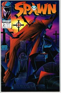 Spawn #2 (1992) - 9.4 NM *1st Appearance Violator*