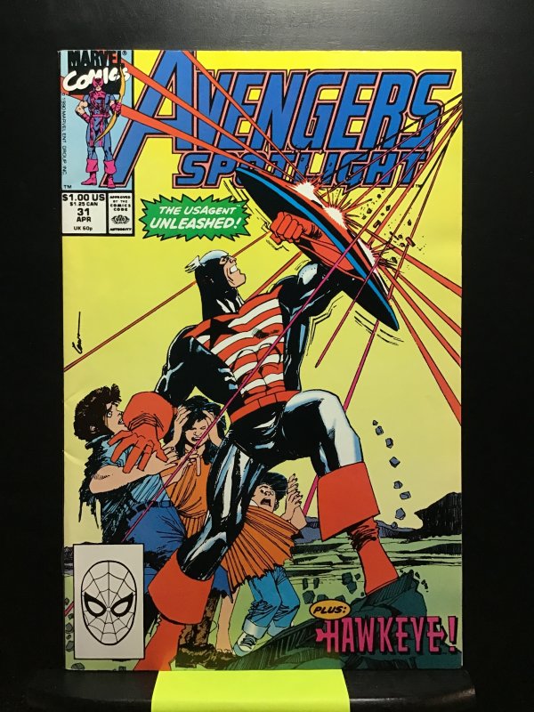 Avengers Spotlight #31 Direct Edition (1990)