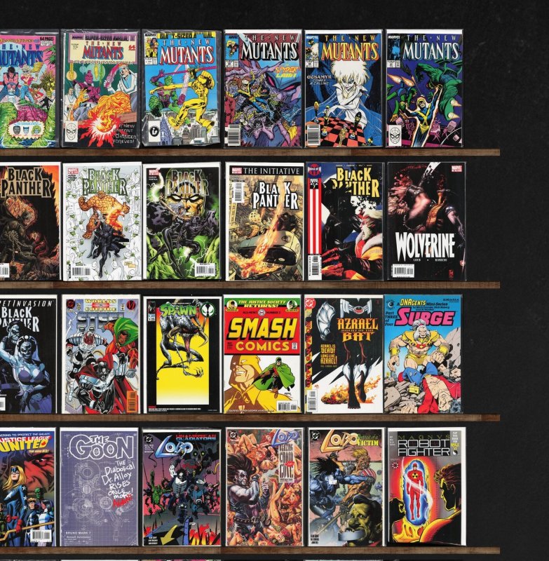 Huge Lot 140+ Comics with Detective Comics, Black Panther & More!