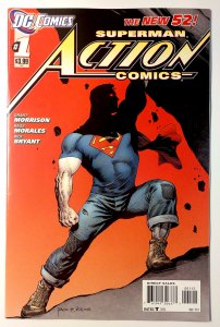 Action Comics #1 (9.2, 2011) Second Print Cover 