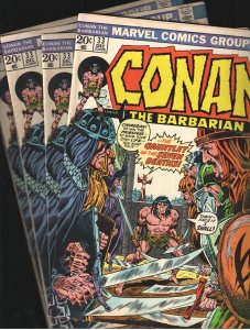 CONAN #33 (you get 4 warehouse copies worth 50.00) 3rd RED SONJA-Movie!