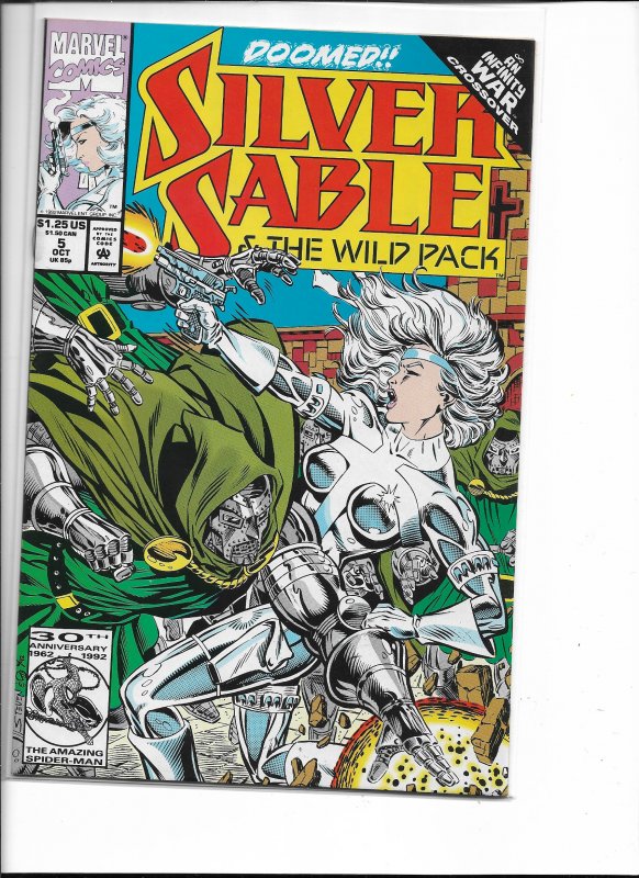 Silver Sable and the Wild Pack #5 (1992)