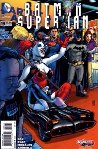 Batman/Superman #19B VF/NM ; DC | New 52 Harley Quinn Variant