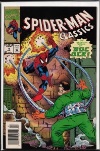 Spider-Man Classics #4 Newsstand Edition (1993) Spider-Man