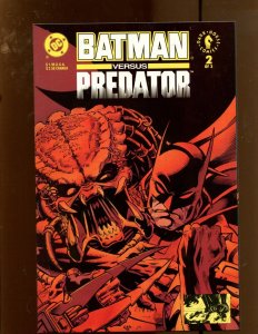 Batman Versus Predator #2 - Andy Kubert Art! (9.0) 1992