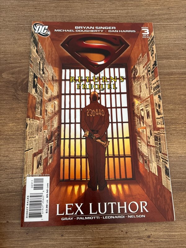 Lot Of 4 Superman Returns Prequel DC Comic Books # 1 2 3 4 VF-NM Krypton 5 J455