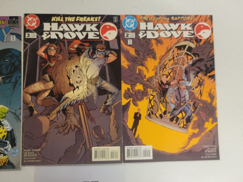 3 DC Comics #1 Trinity + #2 3 Hawk & Dove 95 TJ11