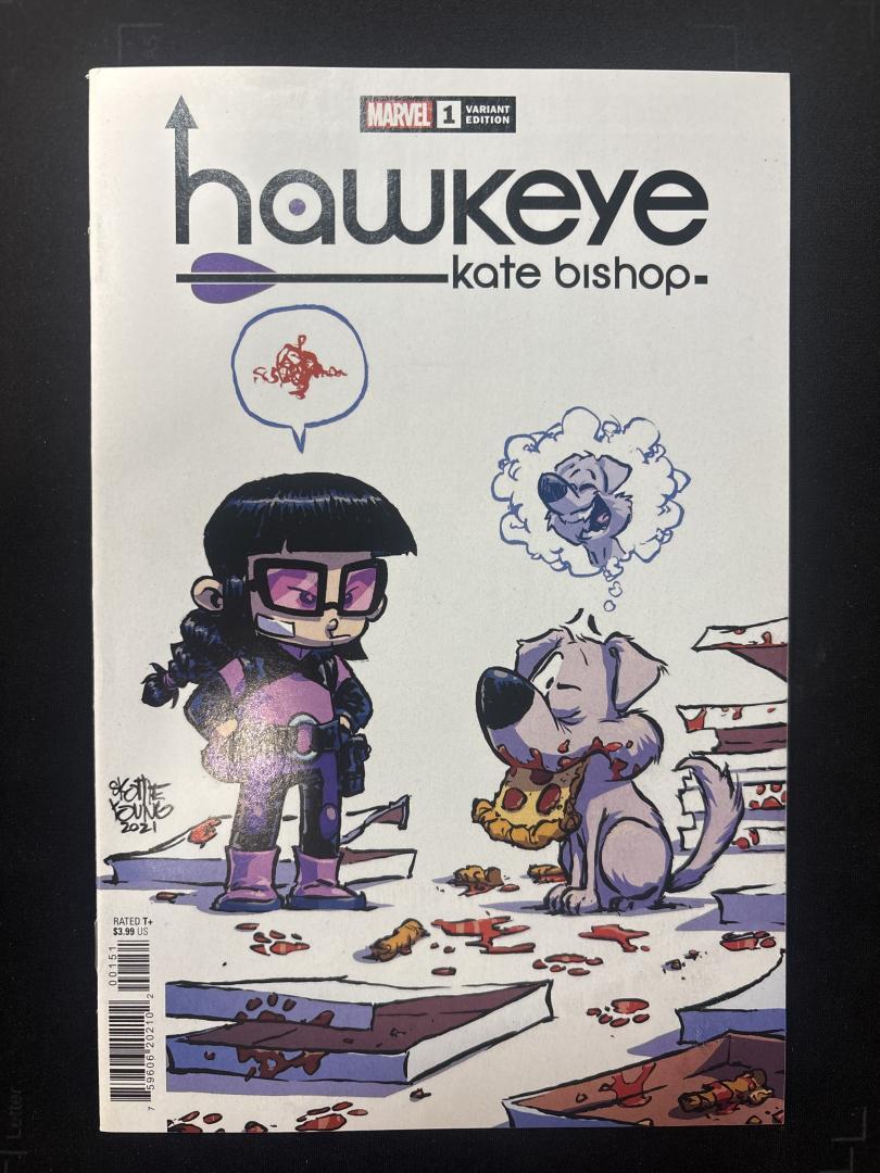 Hawkeye: Kate Bishop #1,NM Skottie Young Variant Edition, Marvel, 2021