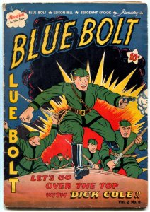 Blue Bolt Vol. 2 #8  1942 - Novelty  -VG- - Comic Book