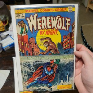 Werewolf by Night #9 1973 FN- 1st Series Jack is captured by the Tatterdemalion