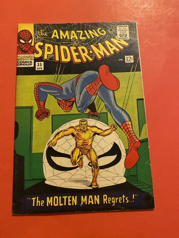 The Amazing Spider-Man #35 (1966) 2nd molten Man