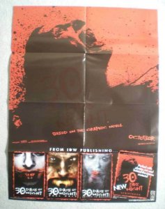 30 DAYS OF NIGHT Promo Poster, Vampire, 2007, Horror, Unused, more in our store
