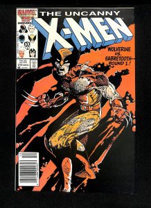 Uncanny X-Men #212 Wolverine Vs. Sabretooth!