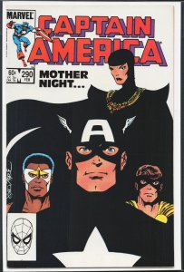 Captain America #290 (1984) Captain America [Key Issue]