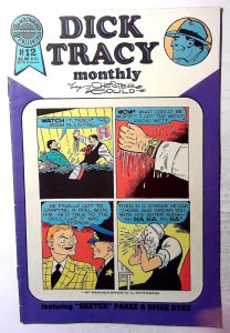 Dick Tracy Monthly/Weekly #12 (1987) Blackthorne Publishing 1st Print Comic Book