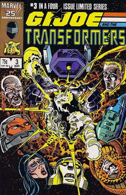 G.I. Joe and the Transformers #3 FN; Marvel | save on shipping - details inside