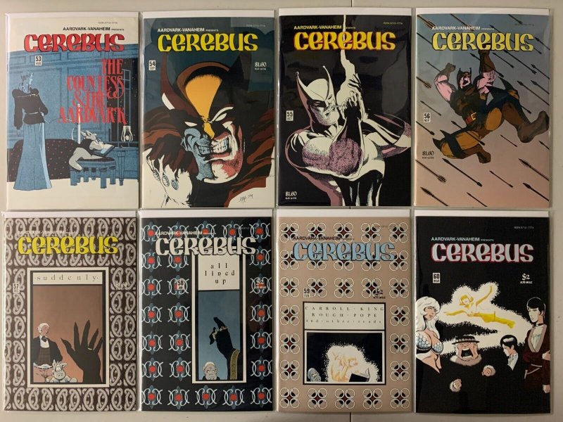 Cerebus Aardvark-Vanaheim comics run #21-70 50 diff 6.0 (1980-85)