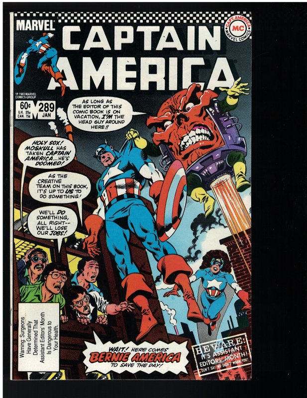 Captain America #289 (Marvel, 1984)