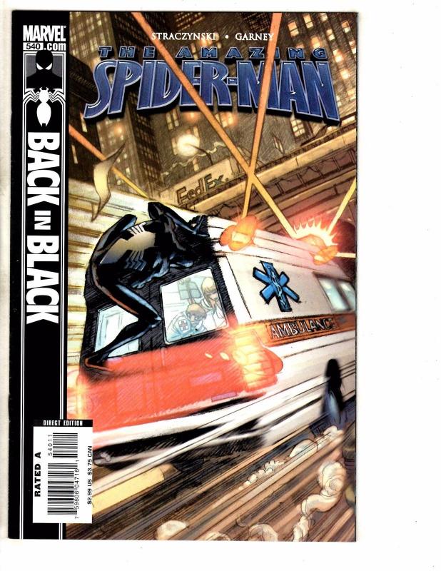 5 Amazing Spider-Man Marvel Comic Books # 539 540 541 542 543 VF-NM Range J268