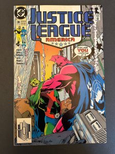 Justice League America #39 Direct Edition (1990) - NM