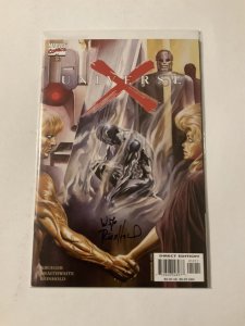 Universe X 12 Near Mint Nm Signed Reinhold Marvel