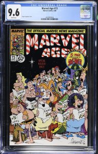 Marvel Age #73 (4/88) Graded CGC 9.6