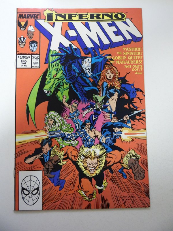 The Uncanny X-Men #240 (1989) VF+ Condition