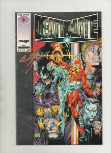 Deathmate: Prologue #1 - Silver Foil Edition Signed Bob Layton (Grade 9.0) 1997