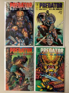 Predator Big Game set #1-4 4 diff 8.0 (1991)