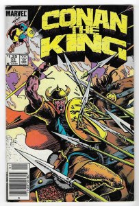 Conan the King #32 Newsstand Edition (1986)