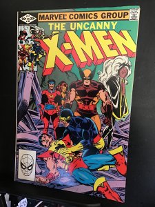 The Uncanny X-Men #155 (1982) High grade 1st Brood! Star jammer key! VF+ Wow