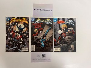 3 Nightwing DC Comic Books # 42 43 44 Wonder Woman Batman Robin Flash 2 JS35