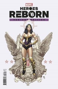 Heroes Reborn # 6 Frank Cho 1:25 Variant Cover NM Marvel Pre Sale Ships June 9th