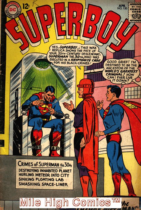 SUPERBOY  (1949 Series)  (DC) #120 Good Comics Book