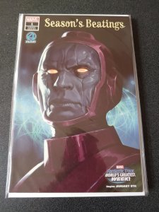SEASONS BEATINGS #1 FANTASTIC 4 VILLAIN VARIANT FIRST PRINT MARVEL COMICS (2019)