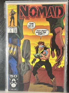 Nomad #1 - 4 Direct Edition (1990) Complete Set