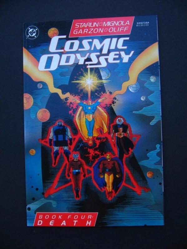 COSMIC ODYSSEY #4, NM-, DC, 1988, Mike Mignola, Jim Starlin, Orion, Superman