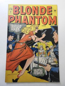 Blonde Phantom Comics #19 (1948) FN Condition!