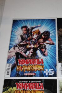 Complete Set Vampirella Vs Reanimator 1-4 NM 2018 BOARDED Desjardins Variant